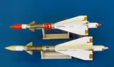 Resinová sada Plus Model AL4043 raketa R-40R AA-6A Acrid 1/48 s fotolepty a obtisky