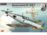 Krabice stavebnice Kovozávody Prostějov CLK0007 Club Line Messerschmitt Bf 109E-7 v měřítku 1/72