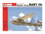 Krabice plastikové stavebnice AZ Model AZ7605 Grunau Baby IIb v měřítku 1/72