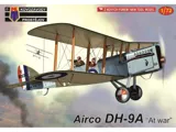 Krabice plastikové stavebnice Kovozávody Prostějov KPM0310 Airco DH-9A At war v měřítku 1/72