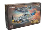 Krabice stavebnice Eduard 2144 GUSTAV pt.1 DUAL COMBO 1/72 s Messerschmitty Bf 109G-5 a G-6 — obrázek 2