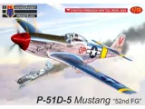Krabice stavebnice Kovozávody Prostějov KPM0441 P-51D-5 Mustang 52nd FG v měřítku 1/72