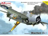 Krabice plastikové stavebnice AZ Model AZ7804 Martlet Mk.I v měřítku 1/72