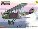 Krabice stavebnice Kovozávody Prostějov KPM0395 AGO C.IV Late Cammo v měřítku 1/72