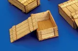 Sada Plus Model 261 dřevěné bedýnky II 1/35 – laserem vyřezávané dřevěné aršíky