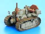 Resinová stavebnice Plus Model 1/35 Lanz Bulldog 35 HP – pásový traktor, díly a fotolepty