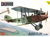 Krabice plastikové stavebnice Kovozávody Prostějov KPM0398 AGO C.IV Late v měřítku 1/72