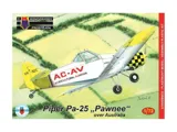 Krabice plastikové stavebnice Kovozávody Prostějov KPM0125 Piper PA-25 Pawnee over Australia 1/72