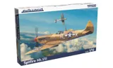 Krabice stavebnice Eduard Spitfire Mk.VIII 1/72 Weekend Edition, kat. č. 7462 — obrázek 2