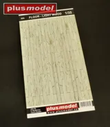 Plus Model 584 podlaha světlé dřevo 1/35, tištěný list 130 × 190 mm pro dioráma