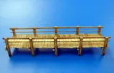 Stavebnice Plus Model 501 lávka 1/35 – laserem řezané dřevěné díly do diorámatu