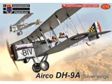 Krabice plastikové stavebnice Kovozávody Prostějov 1/72 Airco DH-9A Silver wings