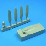 Resinová vrtule Hamilton Aires Quickboost QB72009 pro P-47 Thunderbolt v měřítku 1/72