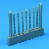 Doplňková sada Quickboost QB48029 – hlavně kulometů pro B-25C/D Mitchell v měřítku 1/48