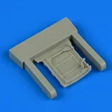 Resinový díl Quickboost QB48867 dvířka kokpitu Spitfire Mk.I 1/48 pro stavebnici Tamiya