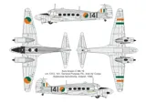 Krabice plastikové stavebnice Valom 72168 Avro Anson C.19 Irish Air Corps v měřítku 1/72