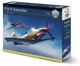 Krabice plastikové stavebnice Arma Hobby 40011 P-39N Airacobra v měřítku 1/48