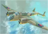 Krabice plastikové stavebnice Valom 14437 Handley Page Hereford v měřítku 1/144