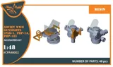 Doplňková sada Clear Prop CPA48002 sovětské zaměřovače PAK-1, PBP-1A, PBP-1B v měřítku 1/48 — obrázek 2