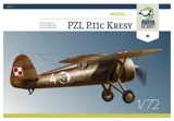 Krabice stavebnice Arma Hobby 70017 PZL P.11c Kresy v měřítku 1/72