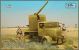 Krabice plastikové stavebnice IBG Models 35063 Autocannone 3Ro s kanónem 90/53 v měřítku 1/35