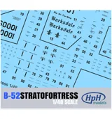 Multimediální stavebnice HPH Models 1/48 B-52 Stratofortress – laminátové, resinové a fotoleptané díly — obrázek 4