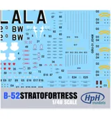Multimediální stavebnice HPH Models 1/48 B-52 Stratofortress – laminátové, resinové a fotoleptané díly — obrázek 5