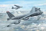 Multimediální stavebnice HPH Models 1/48 B-52 Stratofortress – laminátové, resinové a fotoleptané díly