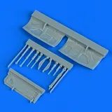 Resinové díly Quickboost QB48874 čidla radiovýškoměru MiG-21 pozdní verze v měřítku 1/48 — obrázek 2