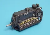 Doplňkový set Aires 7107 Daimler Benz DB 601A motor v měřítku 1/72 pro modely letadel — obrázek 2