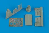 Resinová kokpitová sada Aires 4301 pro P-40B v měřítku 1/48 (Trumpeter) — obrázek 2