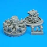 Resinový motor Quickboost QB48013 pro model F4F-4 Wildcat Tamiya v měřítku 1/48 — obrázek 2