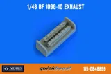 Resinové výfuky Quickboost QB48899 pro Bf 109G-10 Revell v měřítku 1/48 — obrázek 2