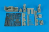 Aires 4305 resinový set kokpitu RA-5C Vigilante 1/48 pro stavebnici Trumpeter — obrázek 2