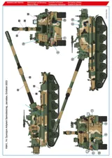 Krabice stavebnice Hobby 2000 1/35 K9A1 'Thunder' samohybná houfnice polské armády — obrázek 4