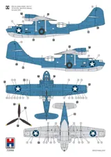 Krabice stavebnice Hobby 2000 H2K72066 Consolidated PBY-5A Catalina PTO v měřítku 1/72 — obrázek 4