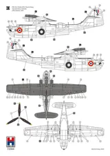 Krabice stavebnice Hobby 2000 H2K72066 Consolidated PBY-5A Catalina PTO v měřítku 1/72 — obrázek 6
