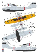 Krabice stavebnice Hobby 2000 H2K72083 Consolidated PBY-3 Catalina v měřítku 1/72 — obrázek 5