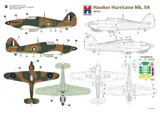 Krabice stavebnice Hobby 2000 H2K48015 Hawker Hurricane Mk.IIA v měřítku 1/48 — obrázek 2
