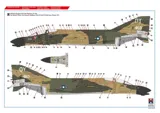 Krabice stavebnice Hobby 2000 H2K48038 F-4D Phantom II Vietnam Aces vol.2 v měřítku 1/48 — obrázek 3