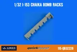 Detailní sada Quickboost QB32226 bombové závěsníky pro I-153 Chaika v měřítku 1/32 — obrázek 2