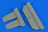 Resinové díly Aires QuickBoost QB32217 – čidla radiovýškoměru MiG-21 raná verze, měřítko 1/32 — obrázek 2