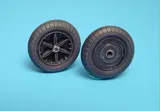 Sada Aires 2005 kola a maskovací šablony pro Bf 109F v měřítku 1/32 ke stavebnici Hasegawa — obrázek 2