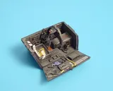 Aires 1/32 Bf 109G-6 cockpit set pro stavebnici Hasegawa, detailní kokpitová sada — obrázek 2