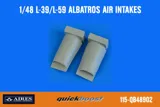 Resinové sání Aires Quickboost QB48902 pro model L-39/L-59 Albatros v měřítku 1/48 — obrázek 2