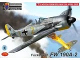 Krabice stavebnice Kovozávody Prostějov KPM0490 Focke-Wulf Fw 190A-2 v měřítku 1/72