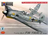 Krabice stavebnice Kovozávody Prostějov KPM0491 Focke-Wulf Fw 190A-3 „Aces“ v měřítku 1/72