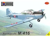 Krabice stavebnice Kovozávody Prostějov 1/72 Aermacchi M.416 KPM0374