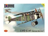 Krabice stavebnice Kovozávody Prostějov 1/72 LVG C.VI German Service, kód KPM0402