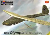 Krabice stavebnice Kovozávody Prostějov KPM0354 DFS Olympia v měřítku 1/72